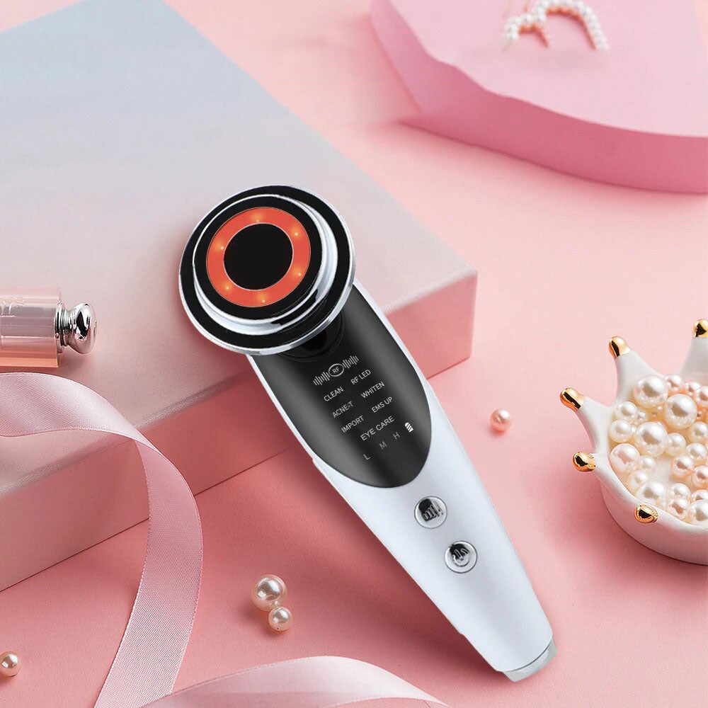 7-in-1 Facial Massager | Elektrisch gezichtsapparaat dat diep reinigt en de huidkwaliteit verbetert-Boetiek Moda