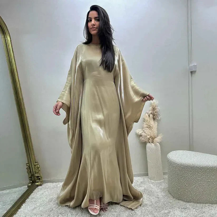 Abaya - Elegant - Vleermuismouw - Maxi Dress - Abaya Dress-Boetiek Moda