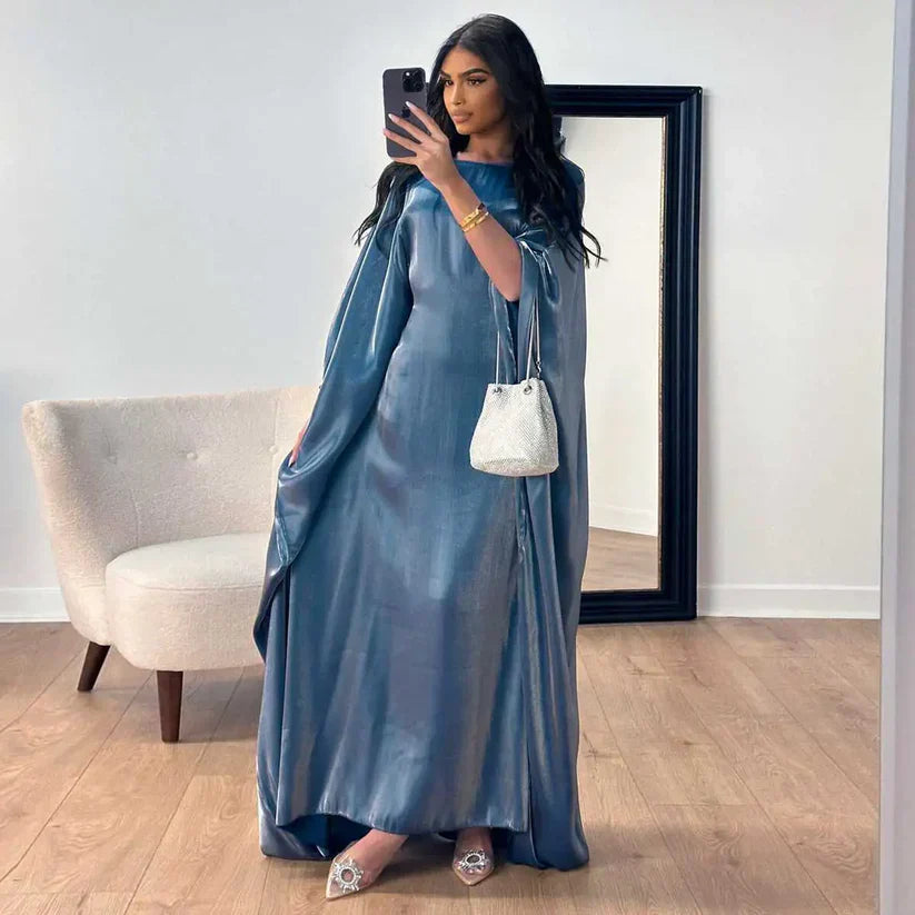 Abaya - Elegant - Vleermuismouw - Maxi Dress - Abaya Dress-Boetiek Moda
