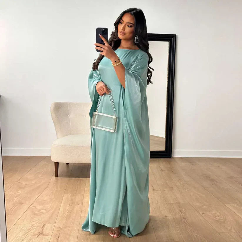Abaya - Elegant - Vleermuismouw - Maxi Dress - Abaya Dress-Boetiek Moda