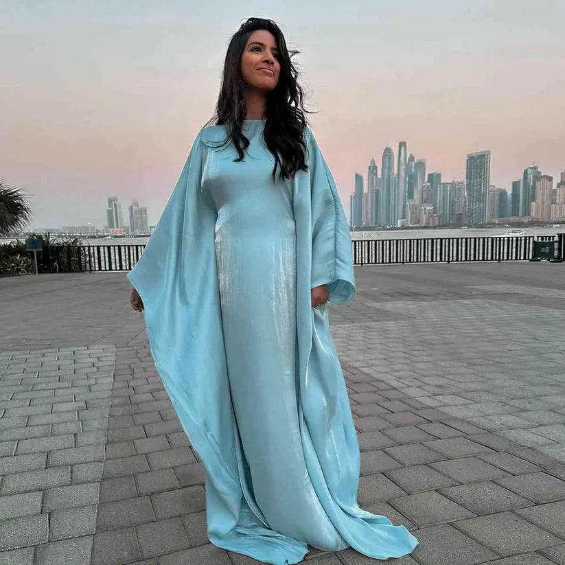 Abaya - Elegant - Vleermuismouw - Maxi Dress - Abaya Dress-Boetiek Moda