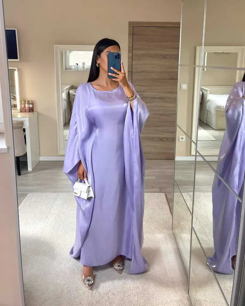 Abaya - Elegant - Vleermuismouw - Maxi Dress - Abaya Dress-Boetiek Moda