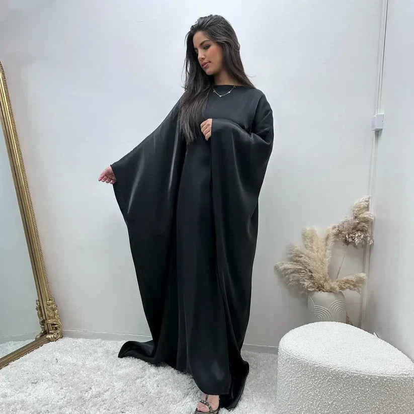 Abaya - Elegant - Vleermuismouw - Maxi Dress - Abaya Dress-Boetiek Moda