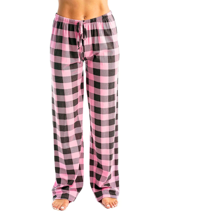Asanta | Dames Broek | Vrouwen Kerst Geruite Pyjama Broek | Comfortabel-Boetiek Moda