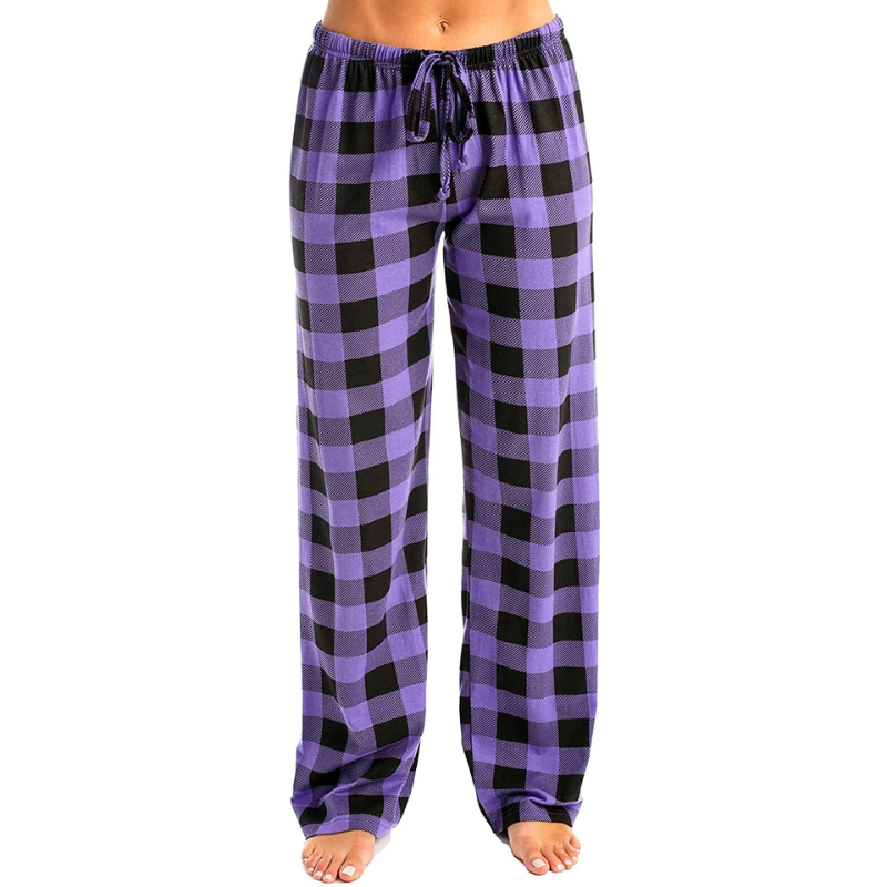 Asanta | Dames Broek | Vrouwen Kerst Geruite Pyjama Broek | Comfortabel-Boetiek Moda