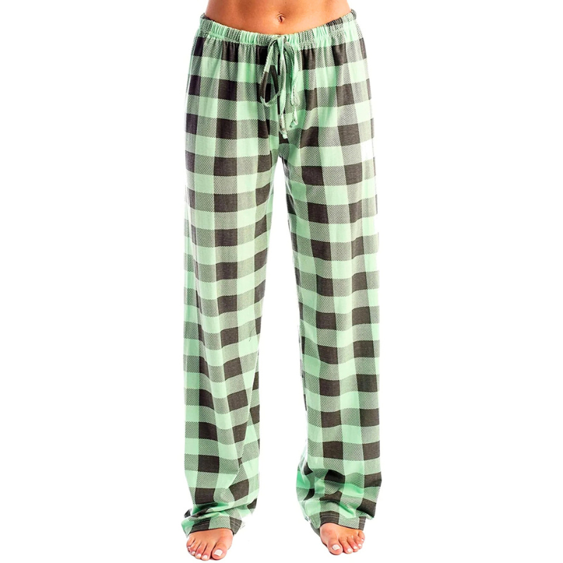Asanta | Dames Broek | Vrouwen Kerst Geruite Pyjama Broek | Comfortabel-Boetiek Moda