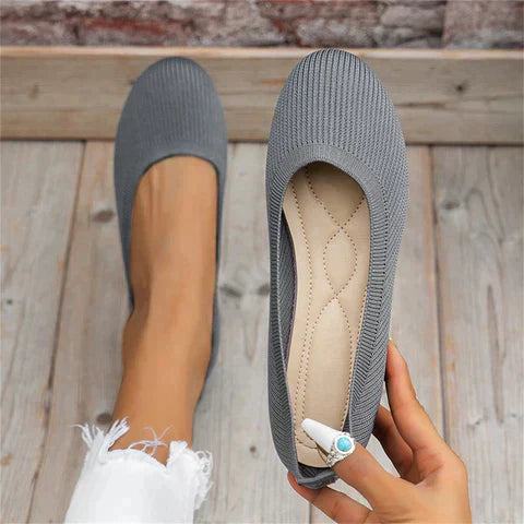 Ballerina Schoenen - Vrouwen Platte Slip-On Orthopedische Zomerschoenen-Boetiek Moda