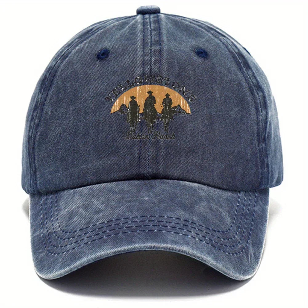 Baseballpet - Verstelbaar - Gewassen - Baseballpetten - Herenpet-Boetiek Moda