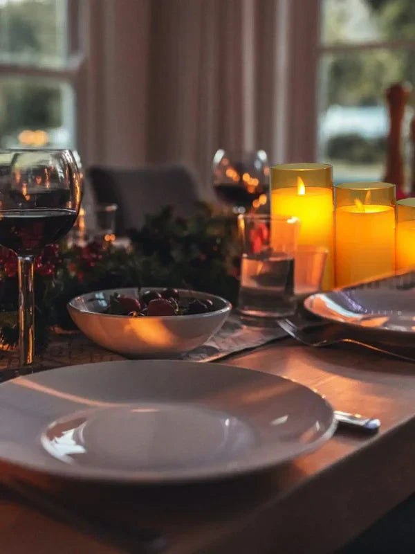 Batterijkaarsen - Elektrisch - LED - Nepkaarsen - Vlamloze Kaarsen-Boetiek Moda