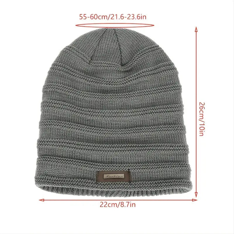 Beanie | Warm | Gebreid | Fleece Beanie | Wintermuts-Boetiek Moda