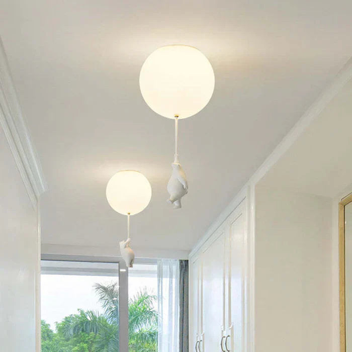 Berenlamp - Hanglamp - Kogellamp - Hanglamp - Kinderplafondlamp-Boetiek Moda