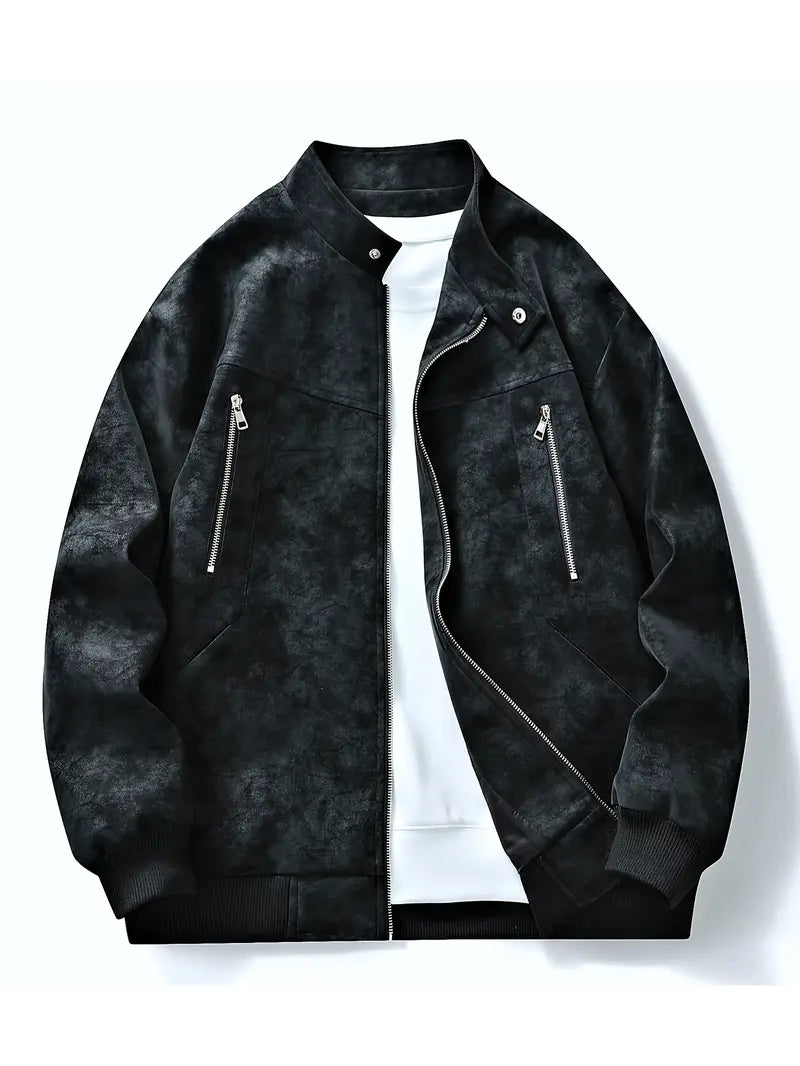 Bomberjack | Ritssluiting | Relaxte pasvorm | Herfstjack | Herenjack-Boetiek Moda