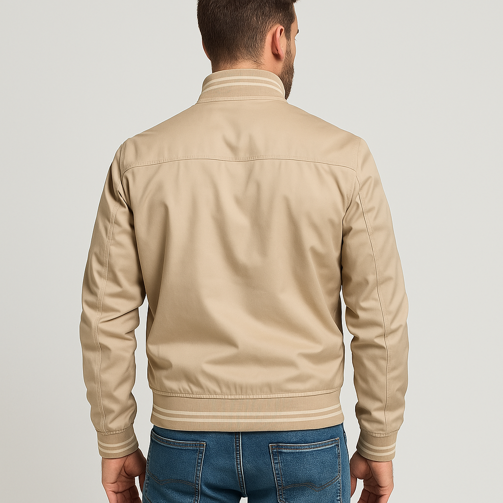 Bomberjack | Ritssluiting | Slim fit | Herfstjack | Herenjack-Boetiek Moda