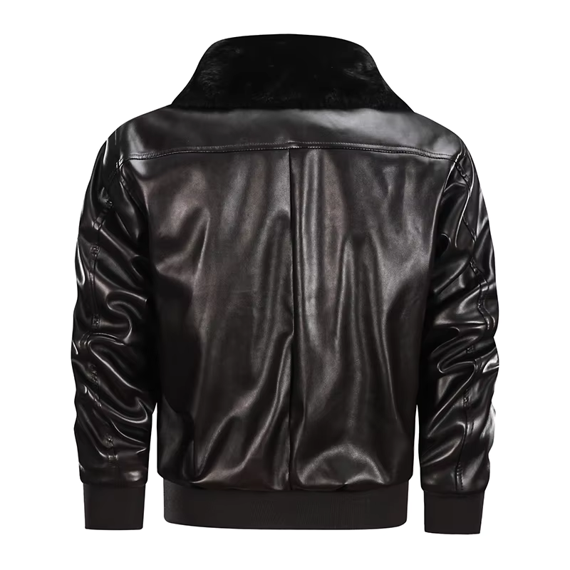 Bomberjack | Vintage | Kunstleer | Leren bomberjack | Herenjassen-Boetiek Moda