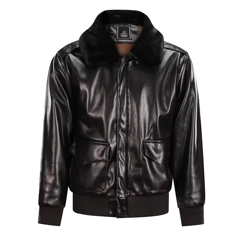 Bomberjack | Vintage | Kunstleer | Leren bomberjack | Herenjassen-Boetiek Moda