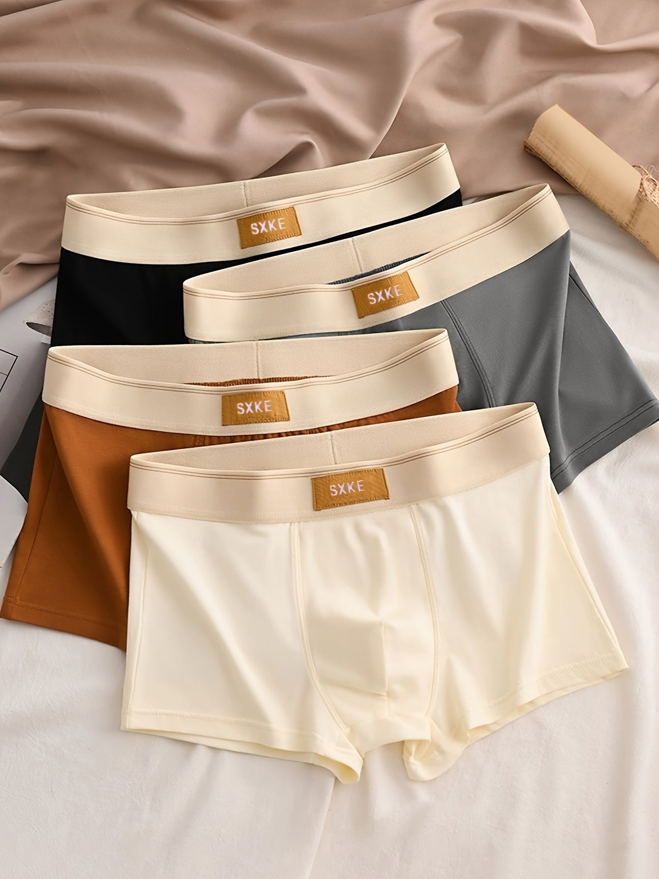 Boxershorts - Comfortabel - 4-pack - Boxershorts - Herenondergoed-Boetiek Moda
