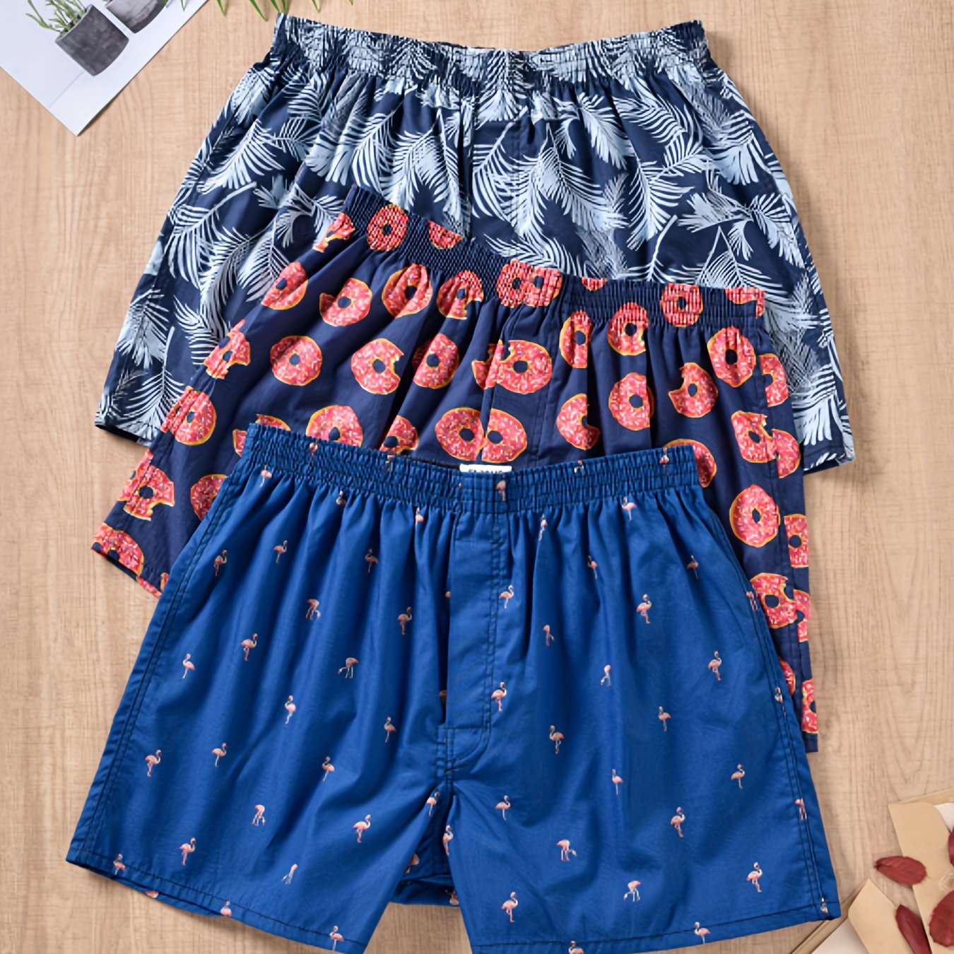 Boxershorts set - 3-pack boxershorts van katoen voor mannen