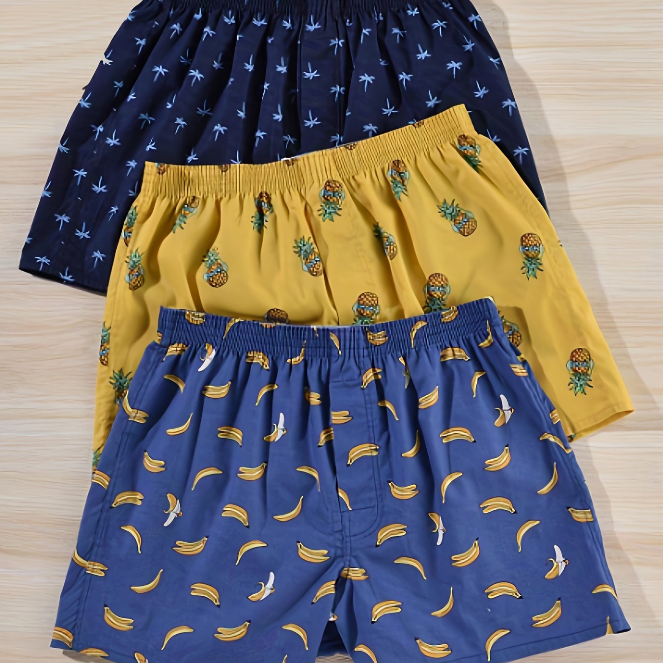 Boxershorts set - 3-pack boxershorts van katoen voor mannen-Boetiek Moda