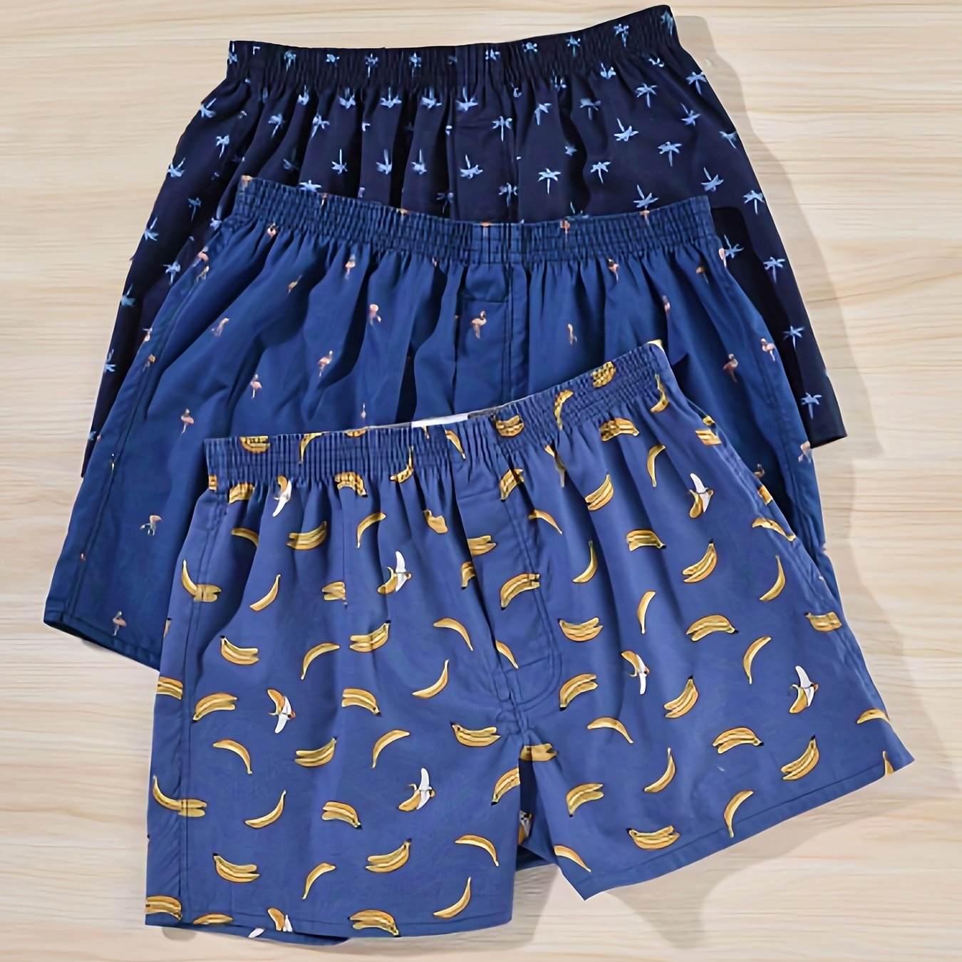 Boxershorts set - 3-pack boxershorts van katoen voor mannen-Boetiek Moda