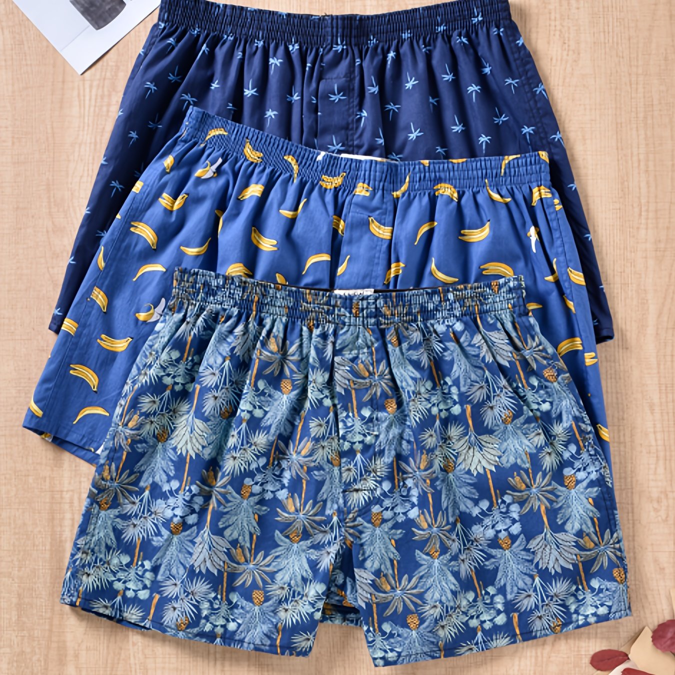 Boxershorts set - 3-pack boxershorts van katoen voor mannen