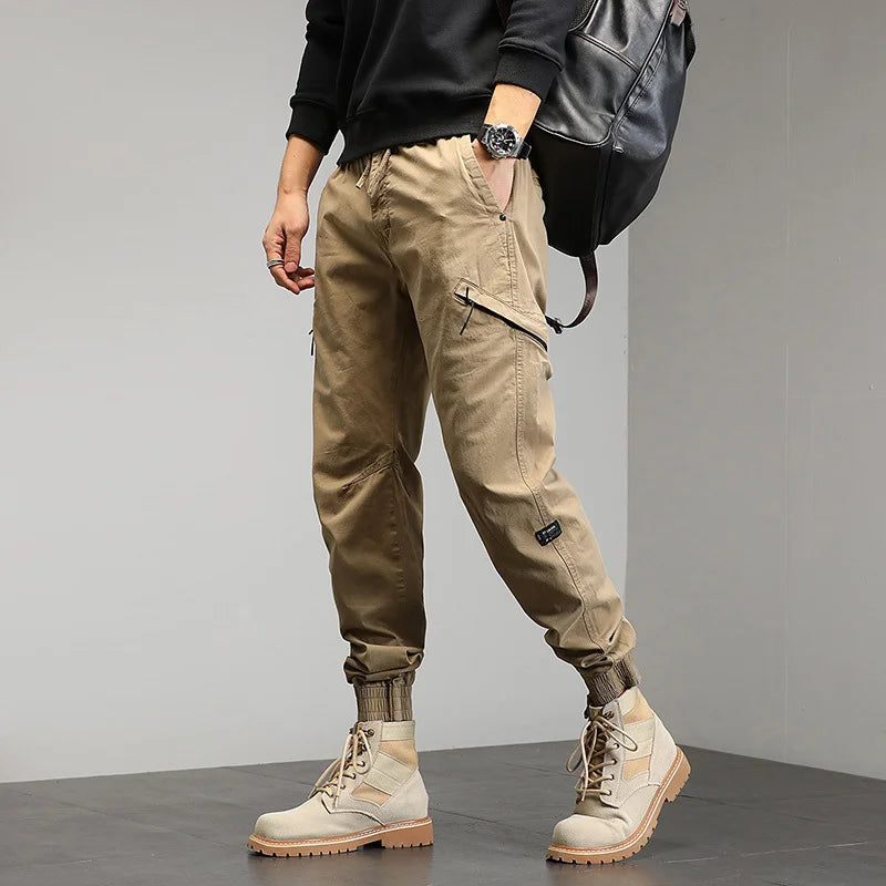 Cargo Broek | Koord | Skinny | Cargo Joggers | Heren Broek-Boetiek Moda