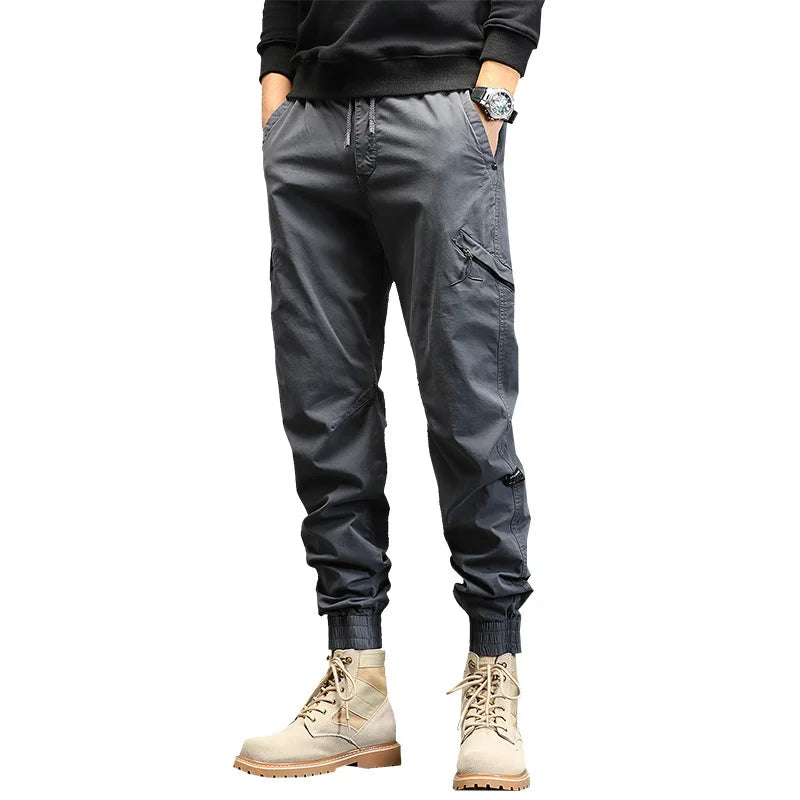 Cargo Broek | Koord | Skinny | Cargo Joggers | Heren Broek-Boetiek Moda