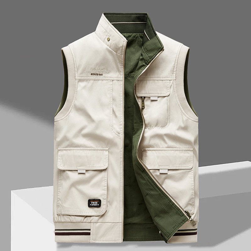 Cargo Vest | Mouwloos | Zakken | Werkvest | Herenvest-Boetiek Moda