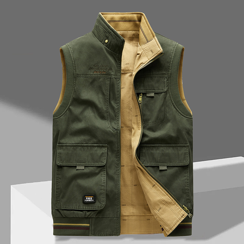 Cargo Vest | Mouwloos | Zakken | Werkvest | Herenvest-Boetiek Moda