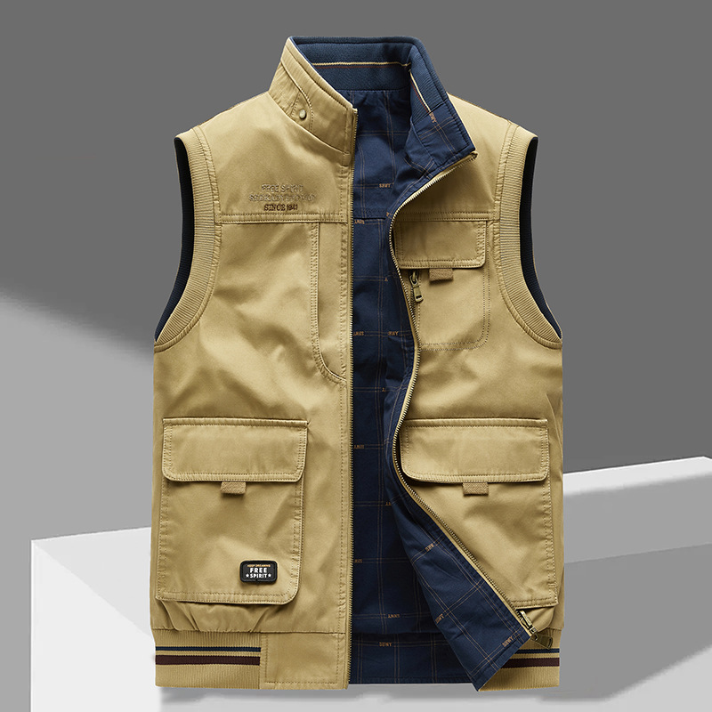 Cargo Vest | Mouwloos | Zakken | Werkvest | Herenvest-Boetiek Moda