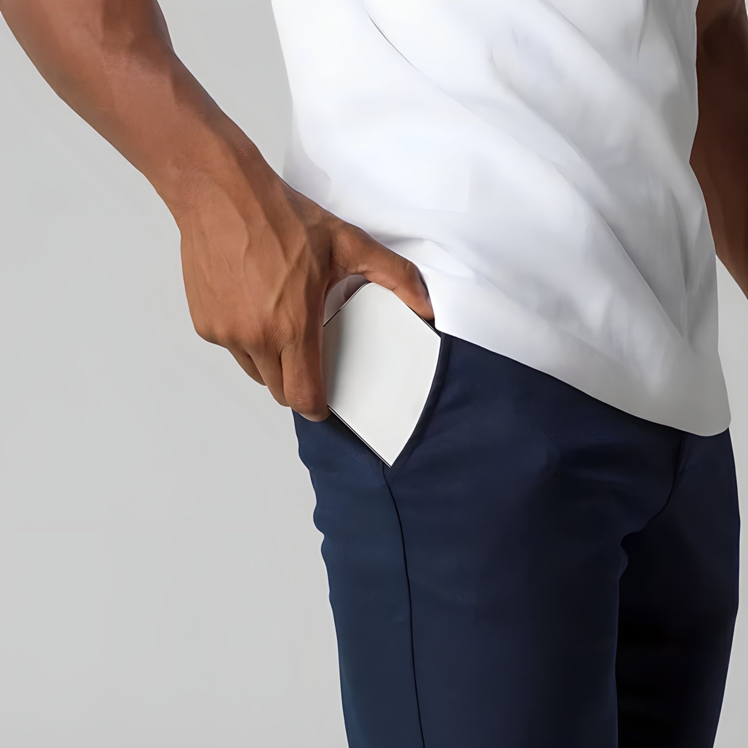 Chino Broek | Elastische Taille | Stretchy | Skinny Chinos | Heren Chinos-Boetiek Moda