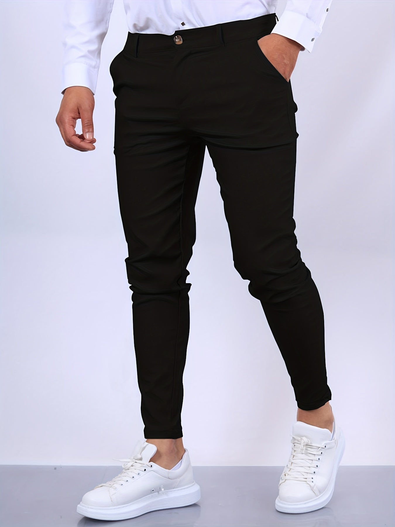 Chino's | Slim Fit | Stretch | Chino broeken | Skinny chino's voor mannen-Boetiek Moda