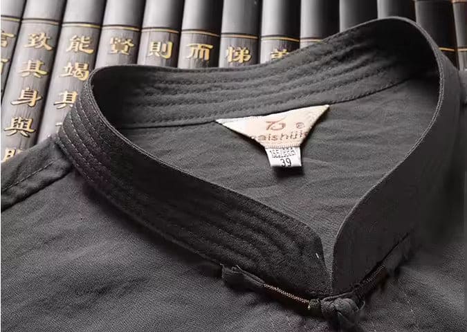 Co-Ord Set - Linnen tweedelige dameslijn met lange mouwen-Boetiek Moda