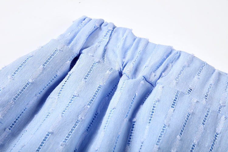 Co-Ord Set - Vrouwen Lange Mouwen Button-Up Blouse en Korte Broeken Set voor de Zomer-Boetiek Moda