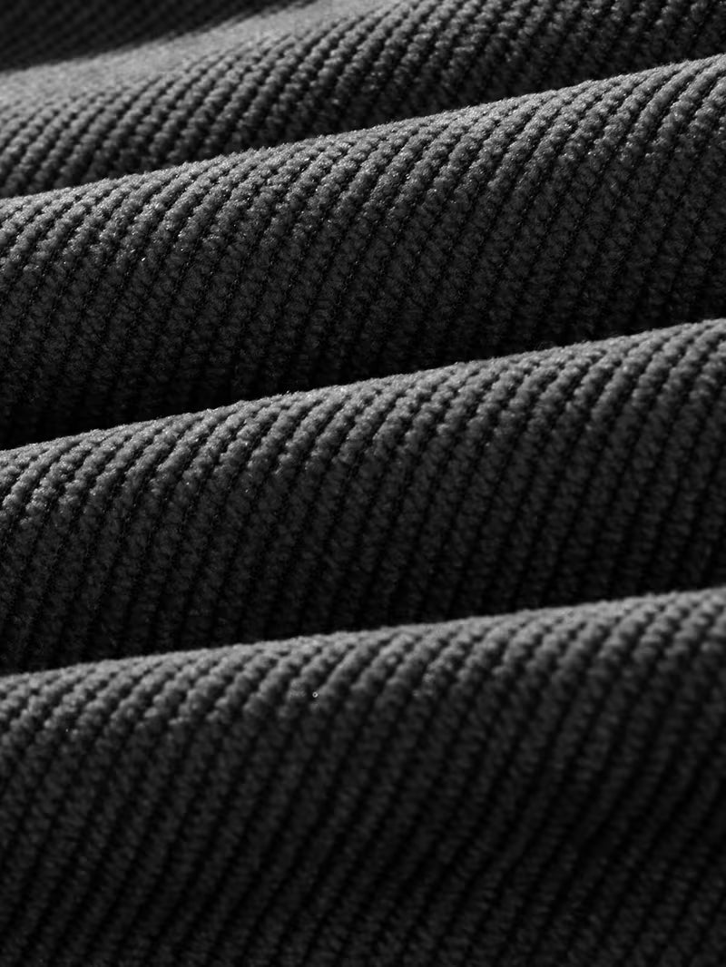 Corduroy broek - Casual herenbroek met trekkoord en rechte pijpen-Boetiek Moda