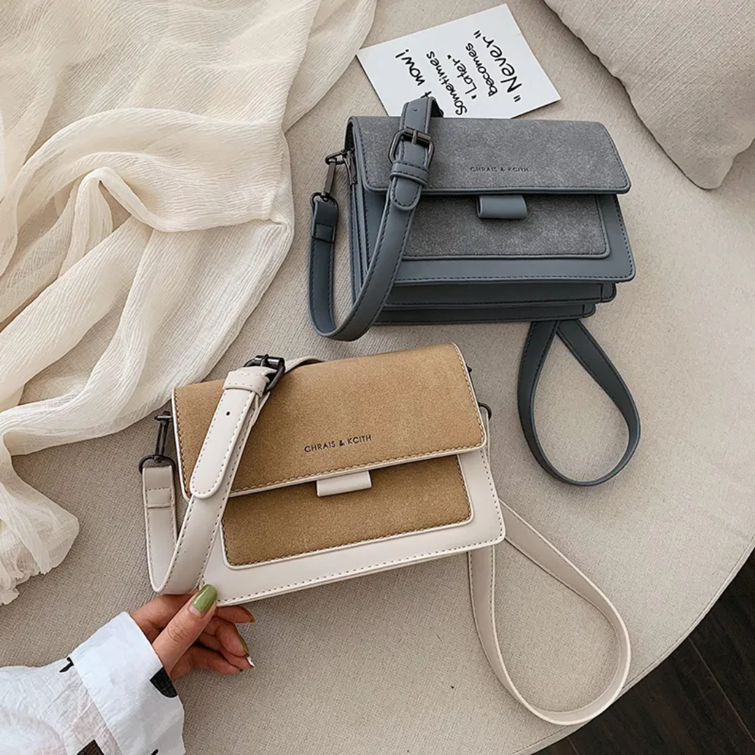 Crossbodytas - Rechthoekige minitas voor dames met verstelbare riem-Boetiek Moda