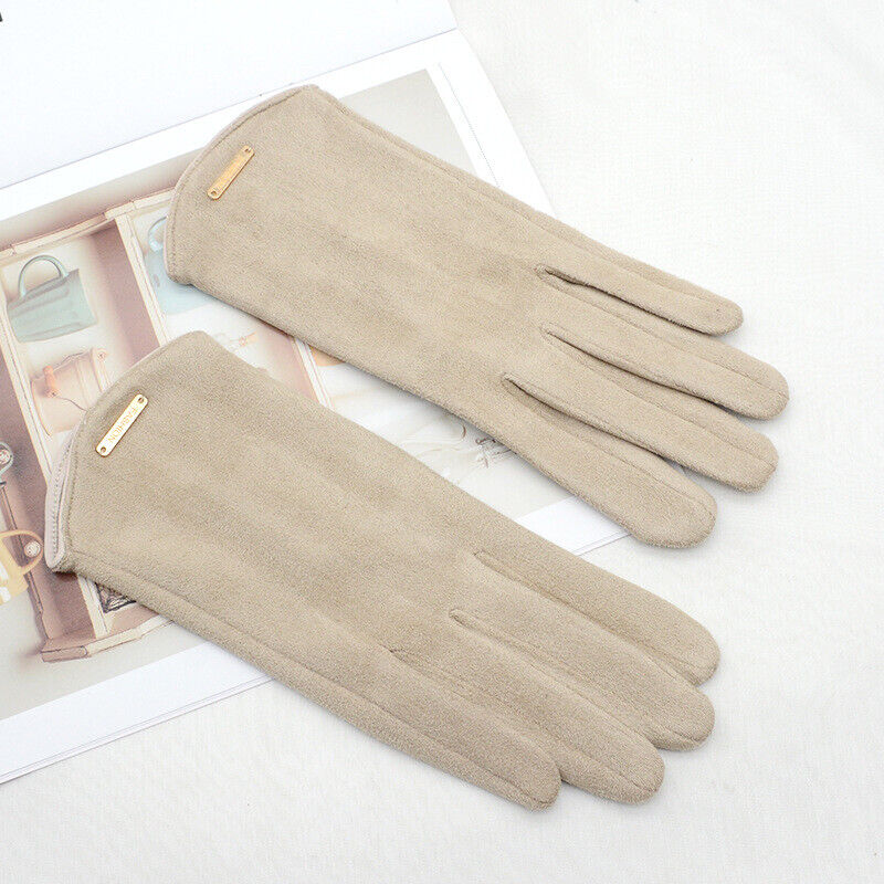 Dameshandschoenen - Warm - Suède - Touchscreenhandschoenen - Winterhandschoenen-Boetiek Moda