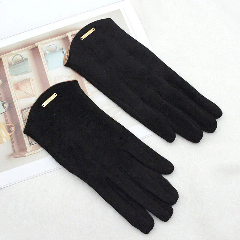 Dameshandschoenen - Warm - Suède - Touchscreenhandschoenen - Winterhandschoenen-Boetiek Moda