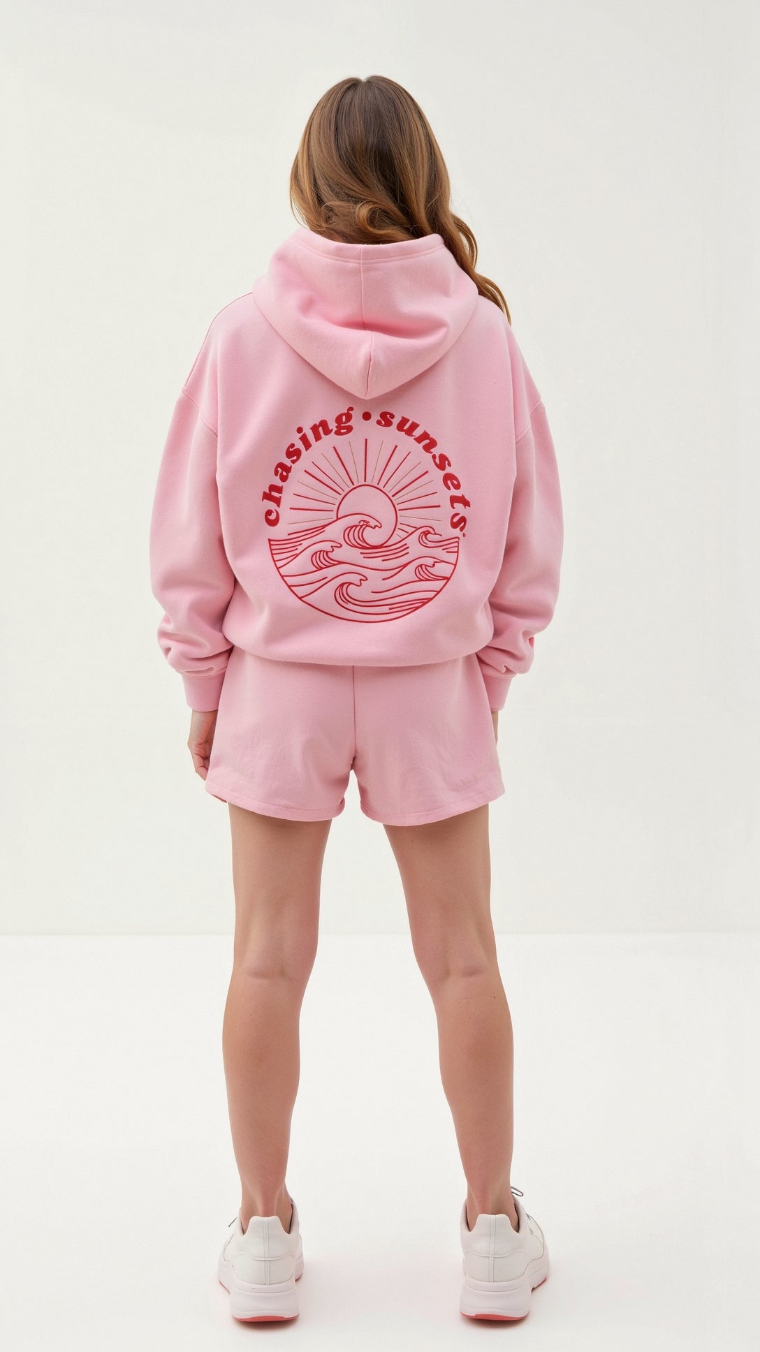 Dameshoodie - Bedrukt - Comfortabel - Pulloverhoodie - Oversized hoodie-Boetiek Moda