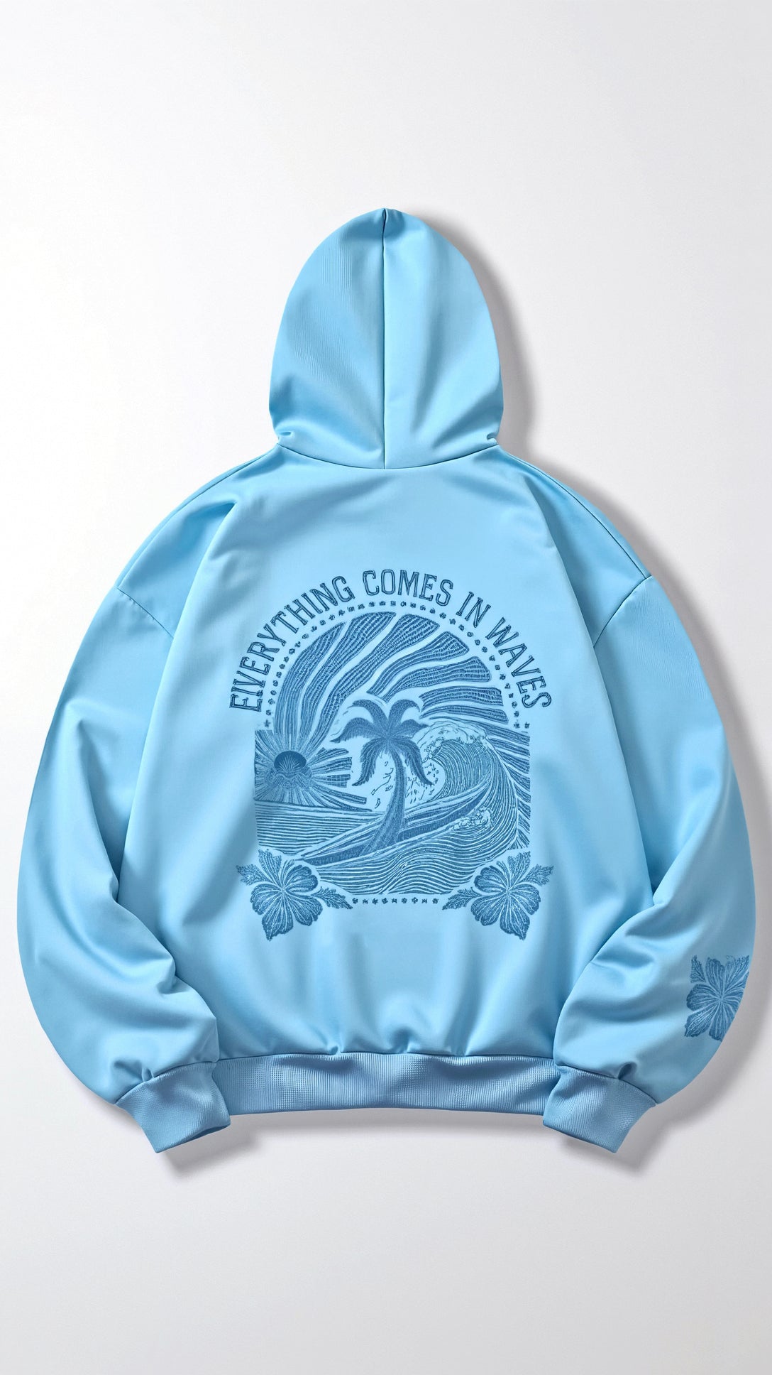 Dameshoodie - Bedrukt - Comfortabel - Pulloverhoodie - Oversized hoodie-Boetiek Moda