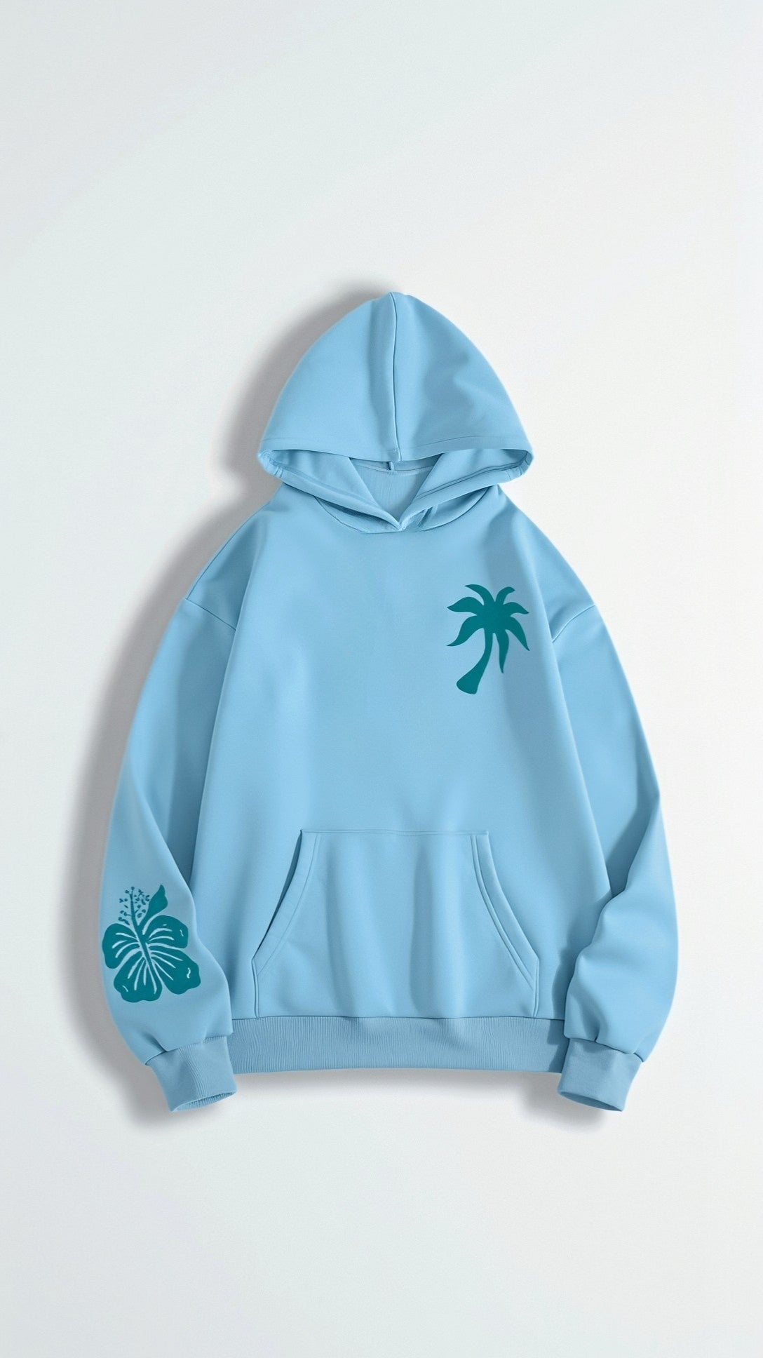 Dameshoodie - Bedrukt - Comfortabel - Pulloverhoodie - Oversized hoodie-Boetiek Moda