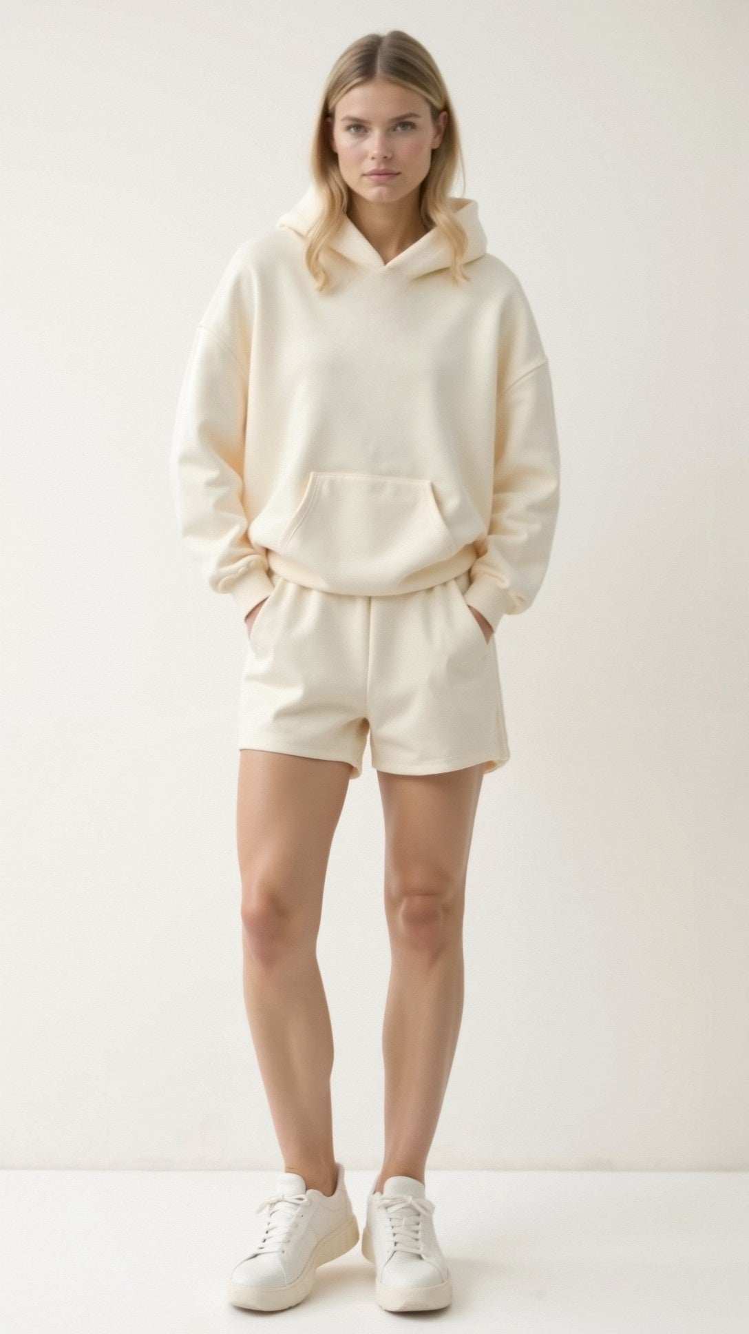 Dameshoodie - Bedrukt - Comfortabel - Pulloverhoodie - Oversized hoodie-Boetiek Moda