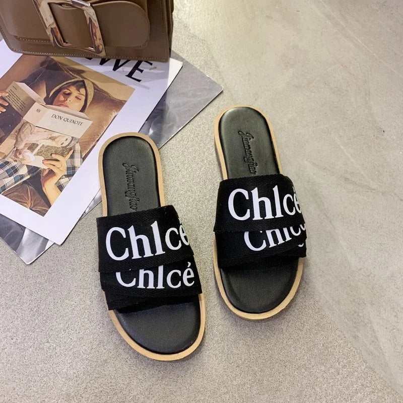 Damesslippers - Mode - Flats - Slip-On Sandalen - Damesslippers-Boetiek Moda