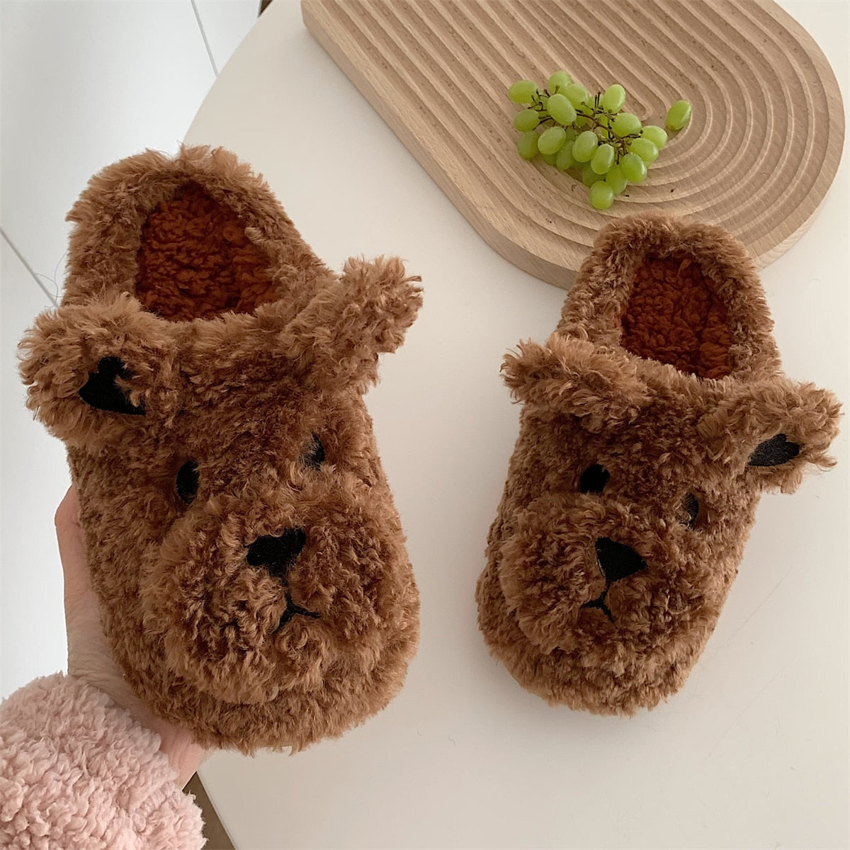 Dierenpantoffels - Warm - Antislip - Winterpantoffels - Dierenhuisschoenen-Boetiek Moda