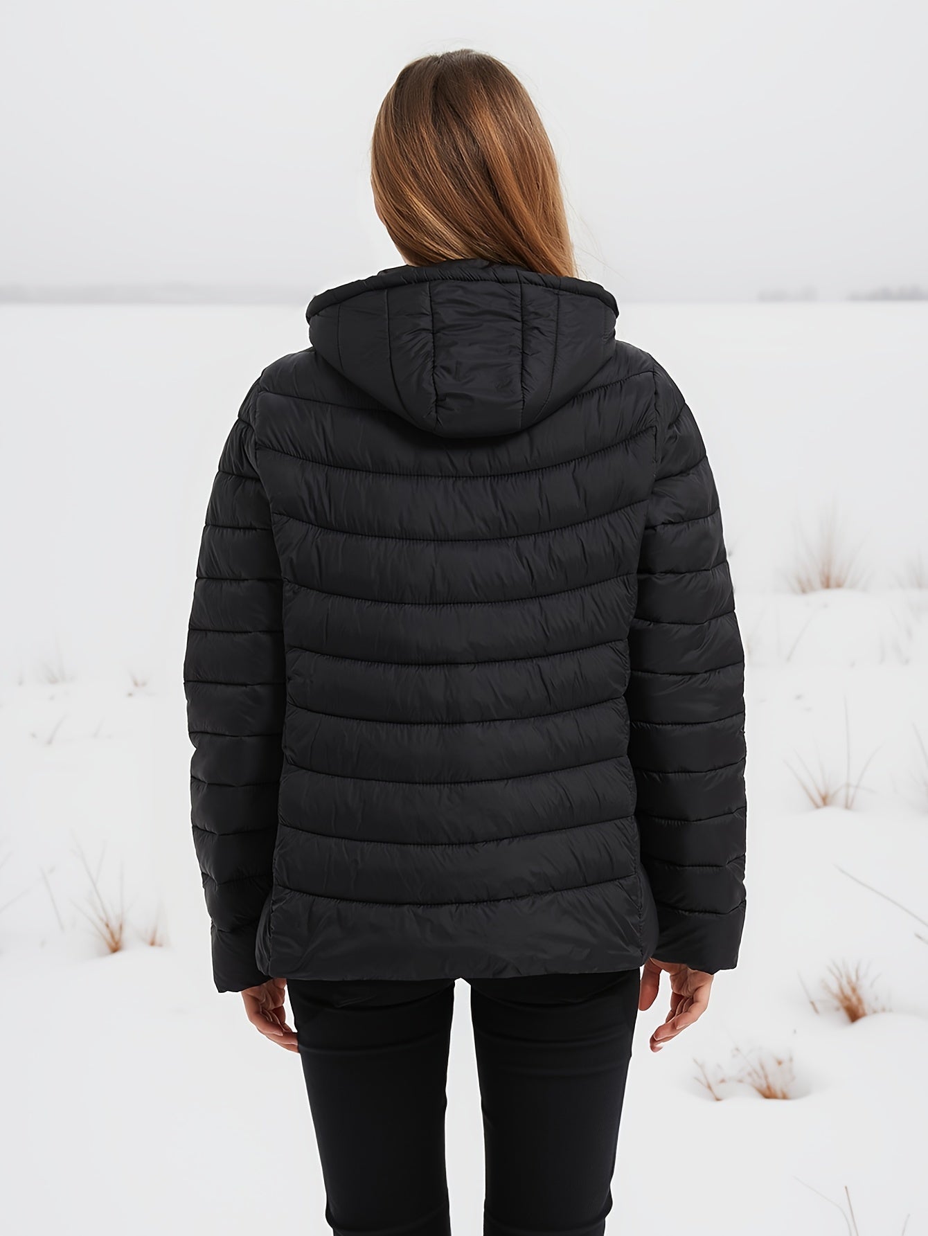 Donsjack | Capuchon | Lichtgewicht | Pufferjas | Winterjassen voor dames-Boetiek Moda