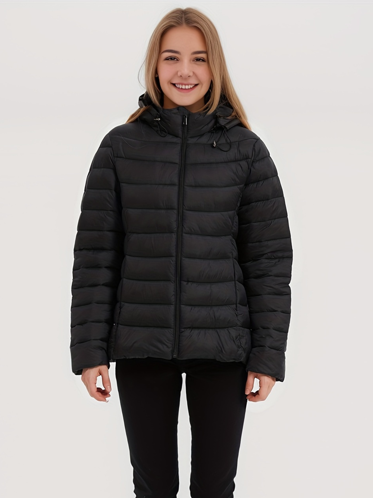Donsjack | Capuchon | Lichtgewicht | Pufferjas | Winterjassen voor dames-Boetiek Moda