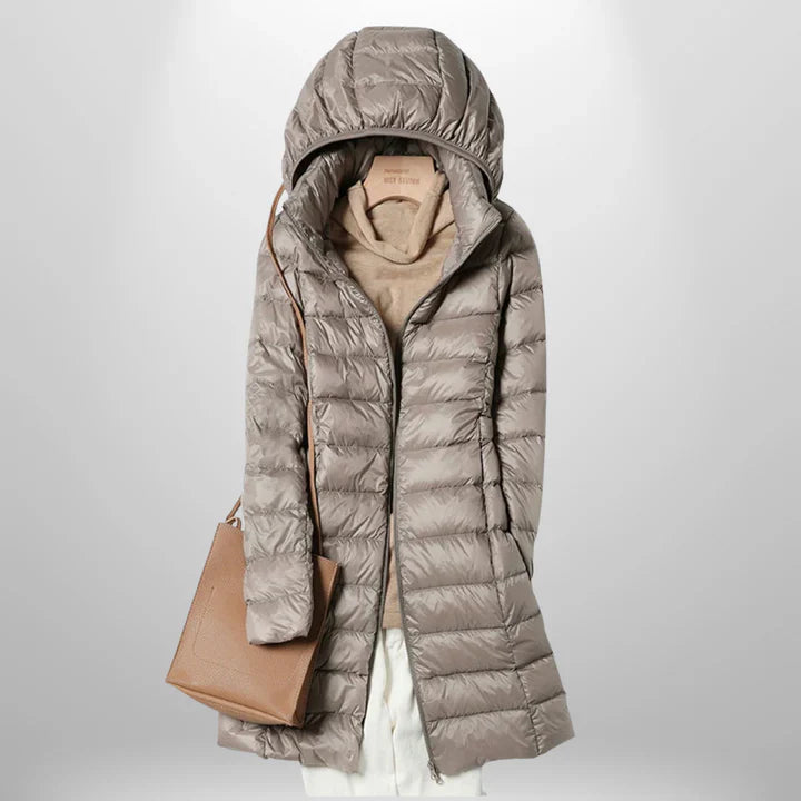 Donsjack - Lichtgewicht - Met capuchon - Pufferjack - Winterjas voor dames-Boetiek Moda