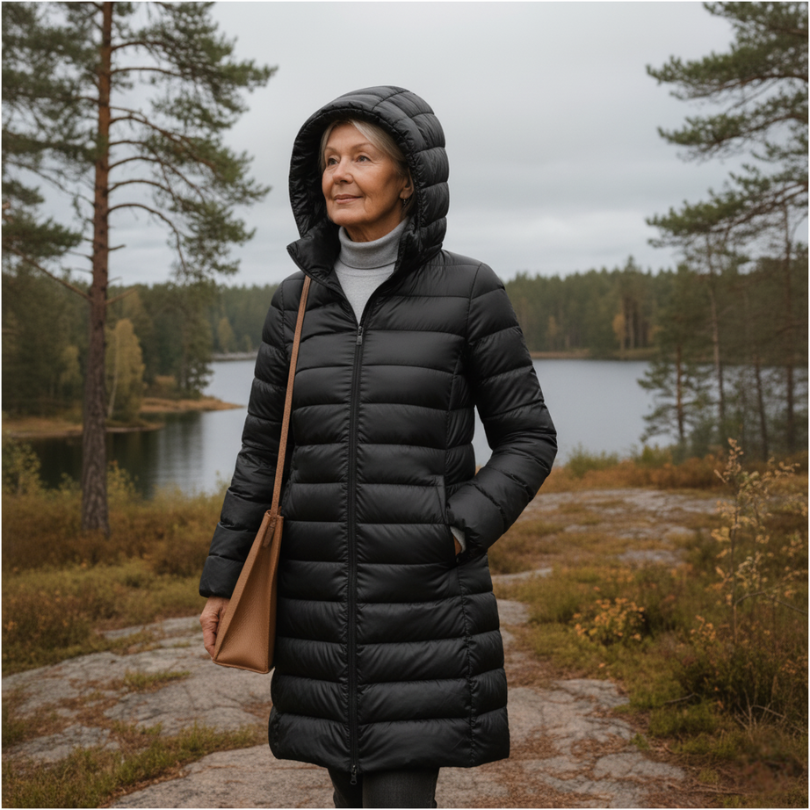 Donsjack - Lichtgewicht - Met capuchon - Pufferjack - Winterjas voor dames-Boetiek Moda