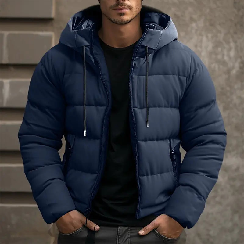 Donsjack - Warm - Capuchon - Winterjas - Pufferjack voor heren-Boetiek Moda