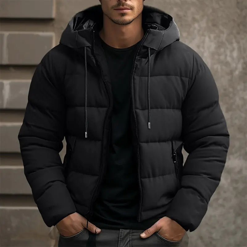 Donsjack - Warm - Capuchon - Winterjas - Pufferjack voor heren-Boetiek Moda