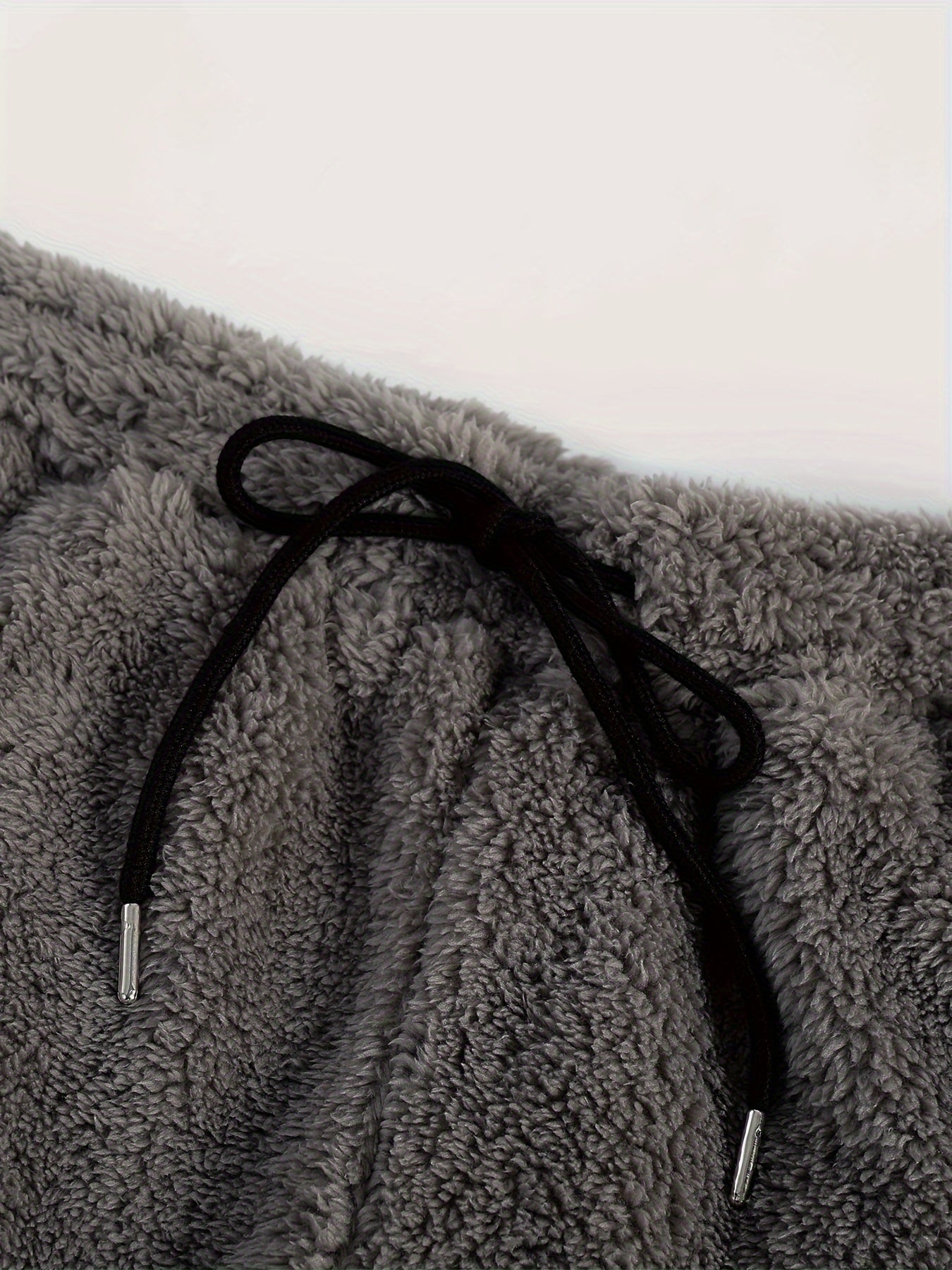 Fleece Loungewear - Comfy Tweedelige Teddy Hoodie en Sweatbroek Set-Boetiek Moda